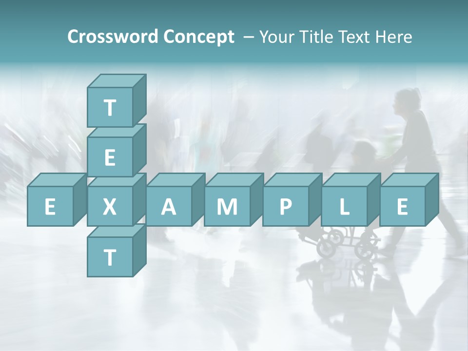 Character Communication Office PowerPoint Template