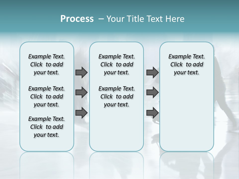Character Communication Office PowerPoint Template