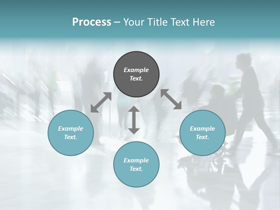 Character Communication Office PowerPoint Template