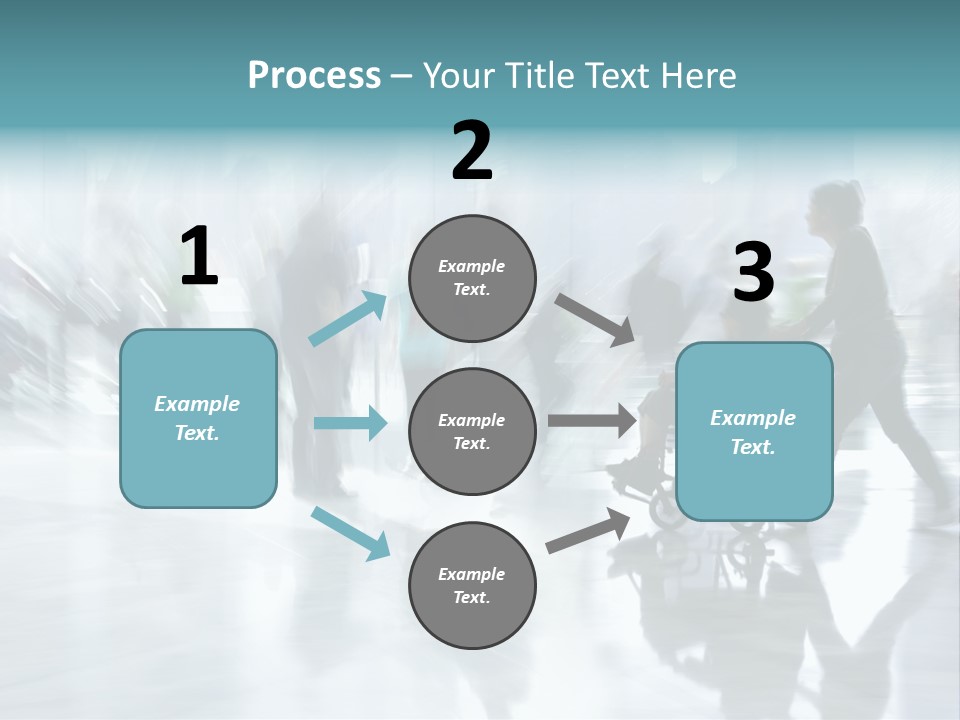 Character Communication Office PowerPoint Template