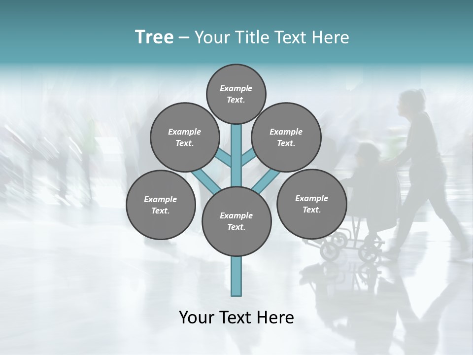 Character Communication Office PowerPoint Template