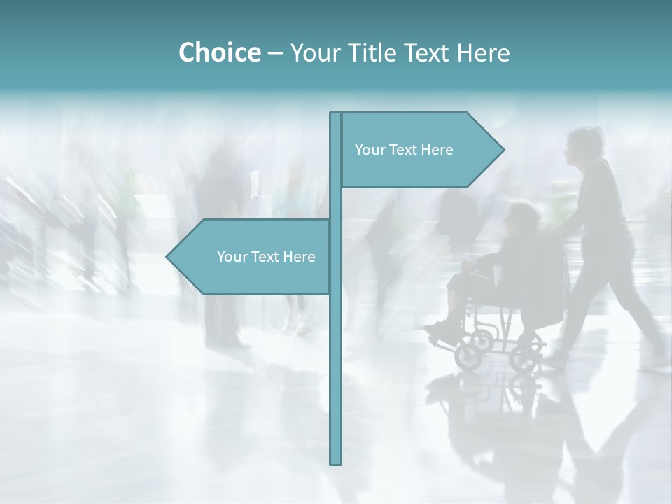Character Communication Office PowerPoint Template