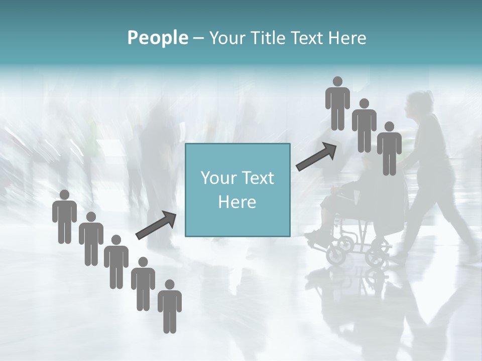 Character Communication Office PowerPoint Template