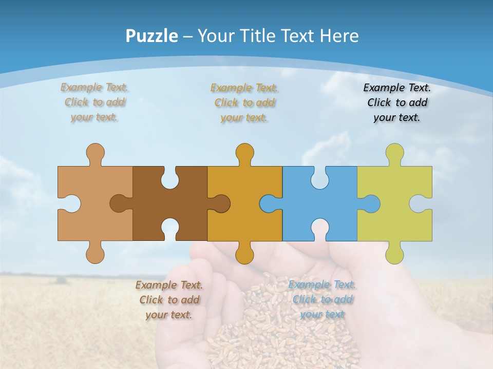 Farming Flora Rural PowerPoint Template