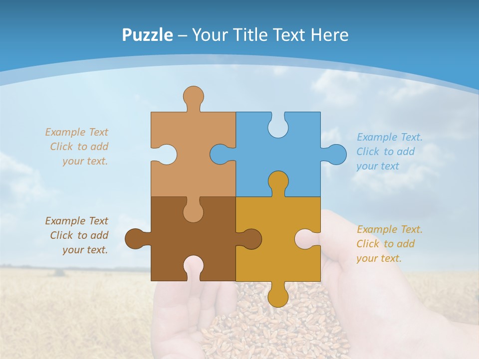 Farming Flora Rural PowerPoint Template