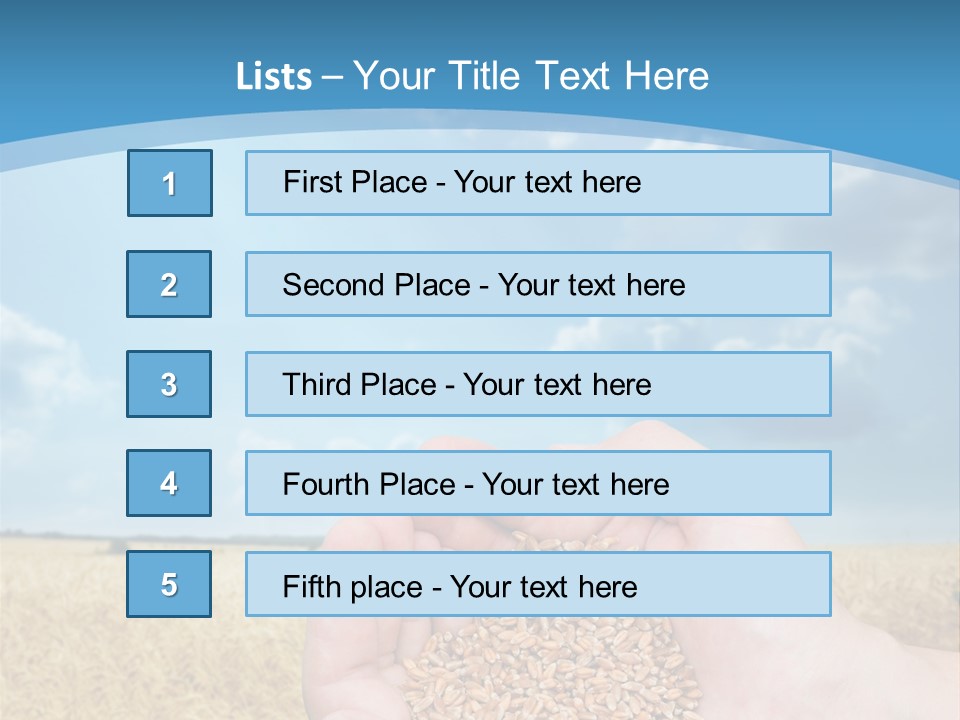 Farming Flora Rural PowerPoint Template