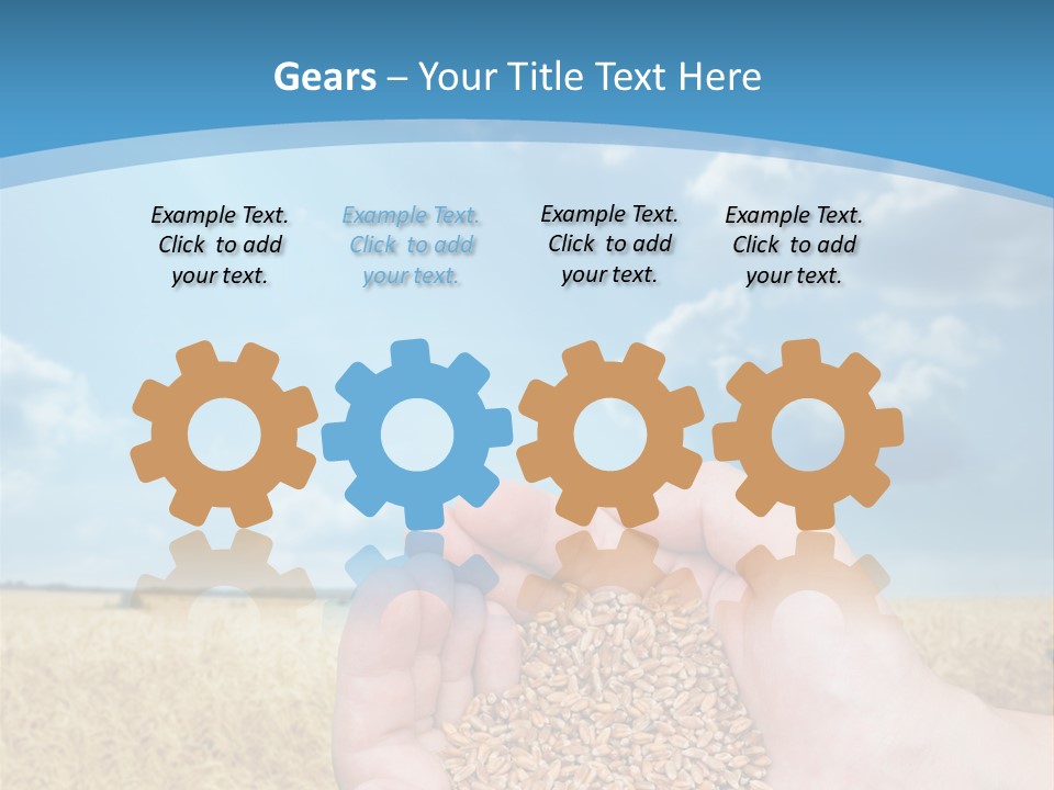 Farming Flora Rural PowerPoint Template