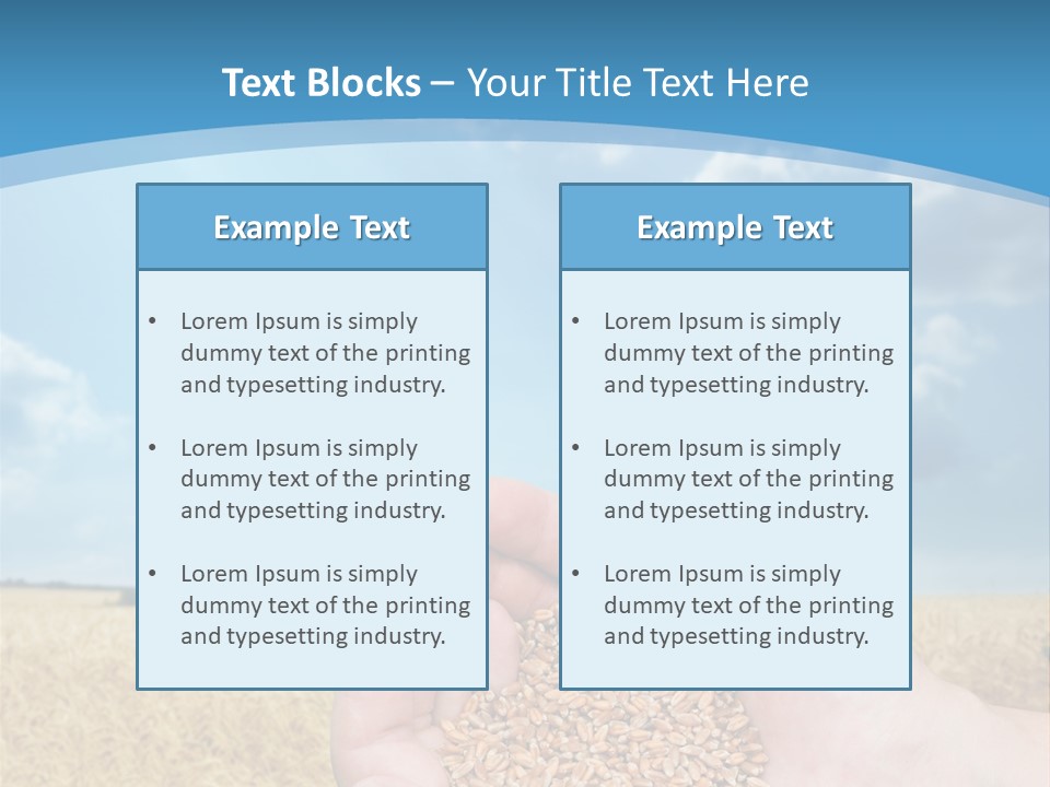 Farming Flora Rural PowerPoint Template