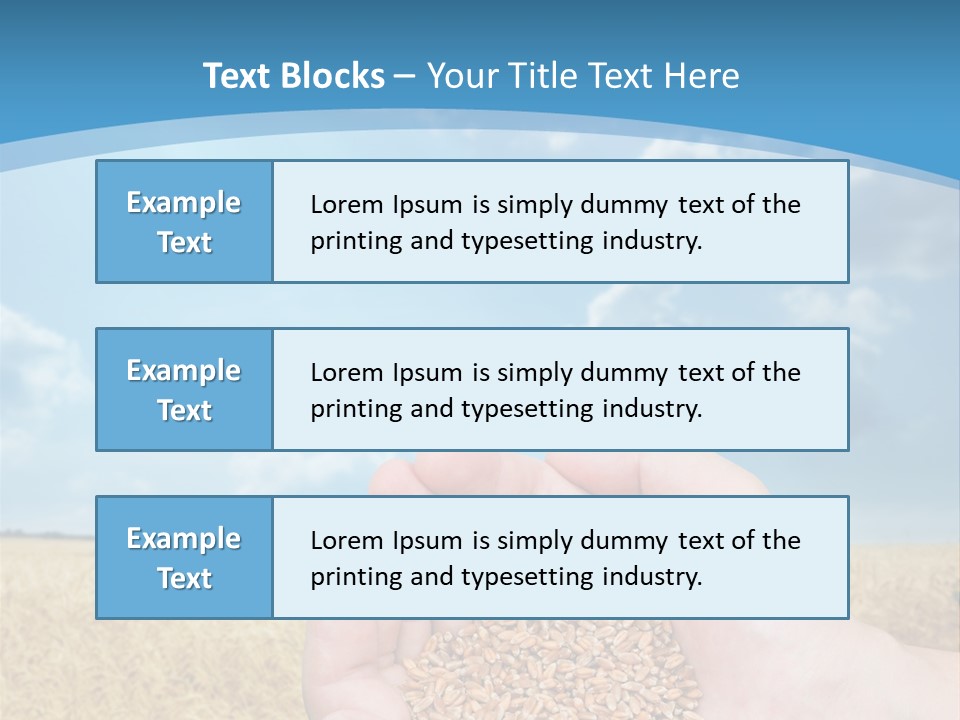 Farming Flora Rural PowerPoint Template