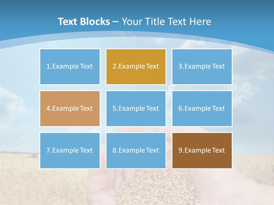 Farming Flora Rural PowerPoint Template