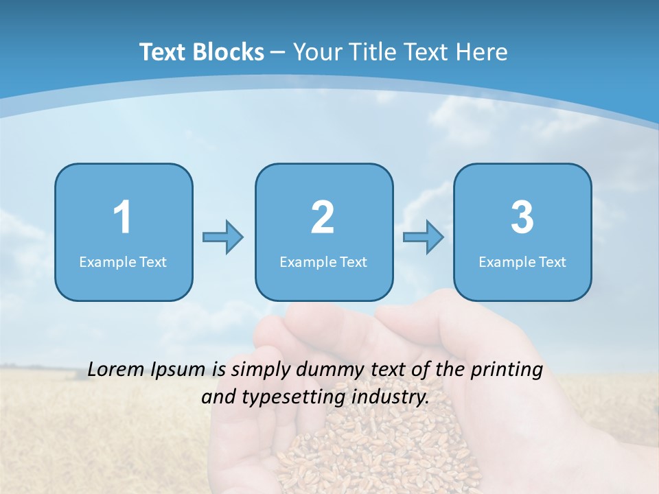 Farming Flora Rural PowerPoint Template