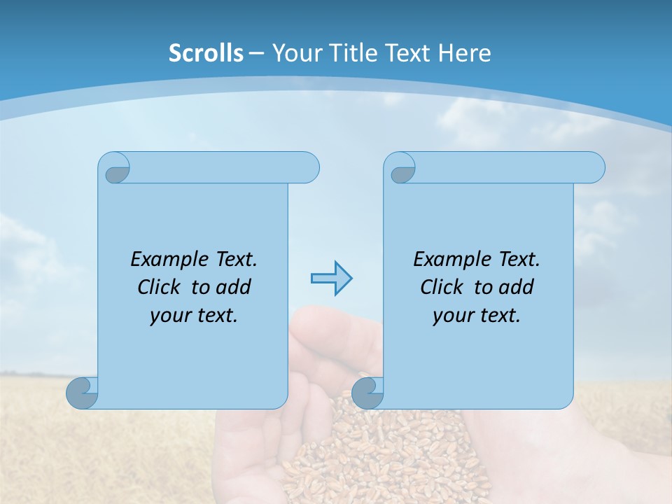 Farming Flora Rural PowerPoint Template