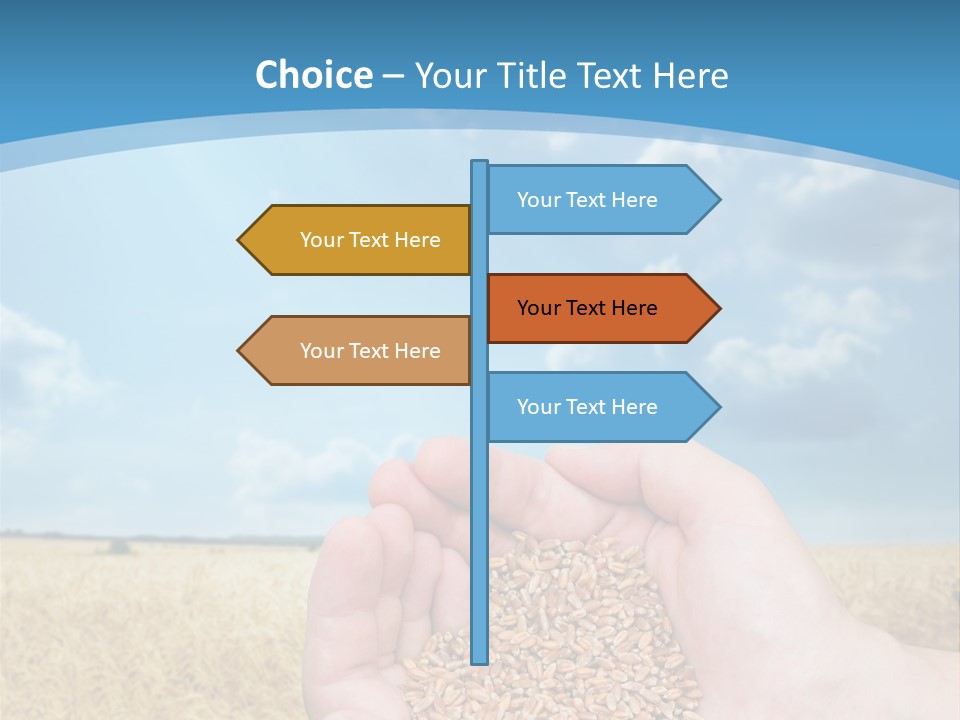 Farming Flora Rural PowerPoint Template