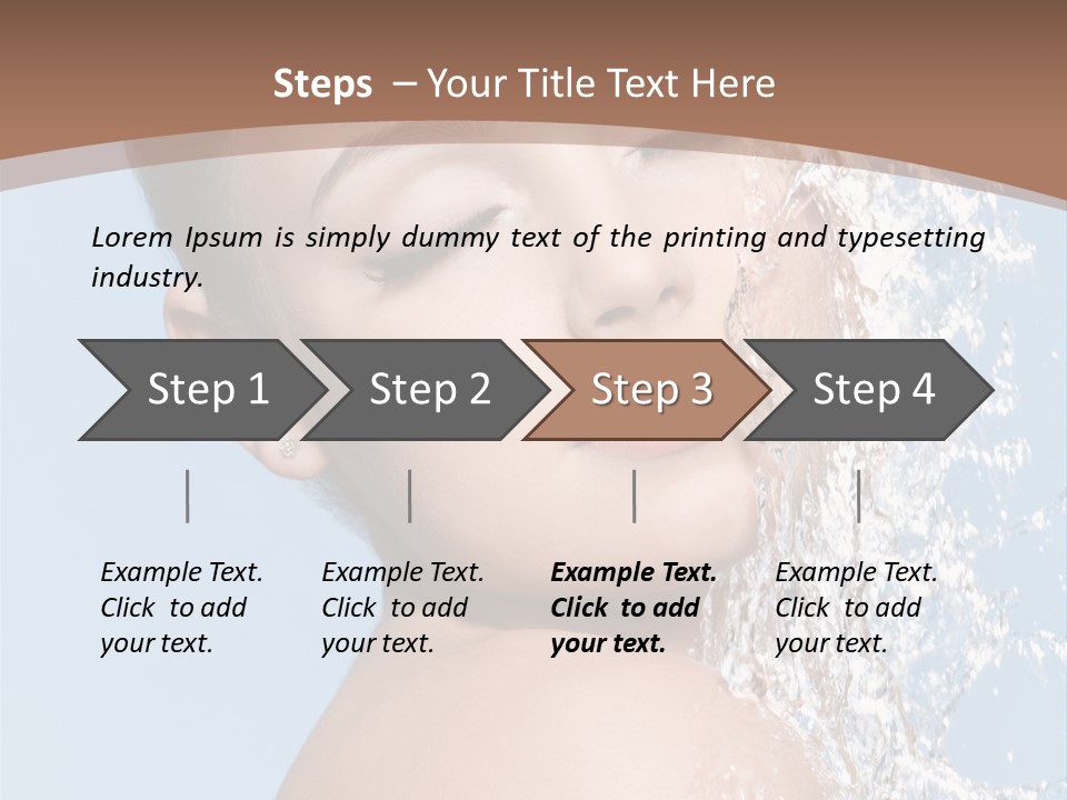 Beautiful Wellness Bodycare PowerPoint Template