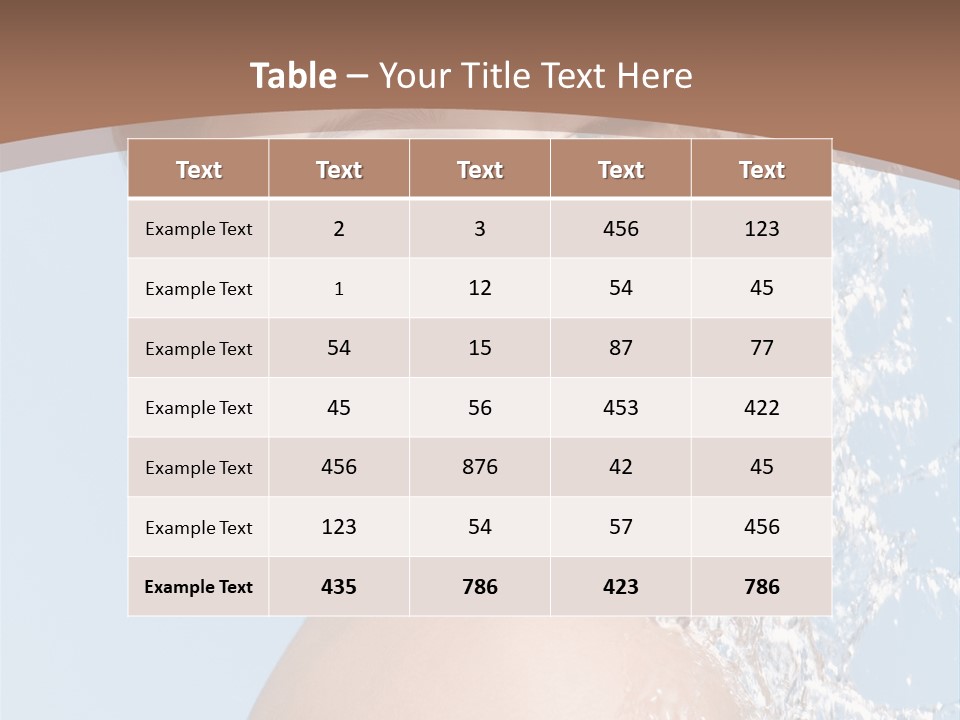 Beautiful Wellness Bodycare PowerPoint Template