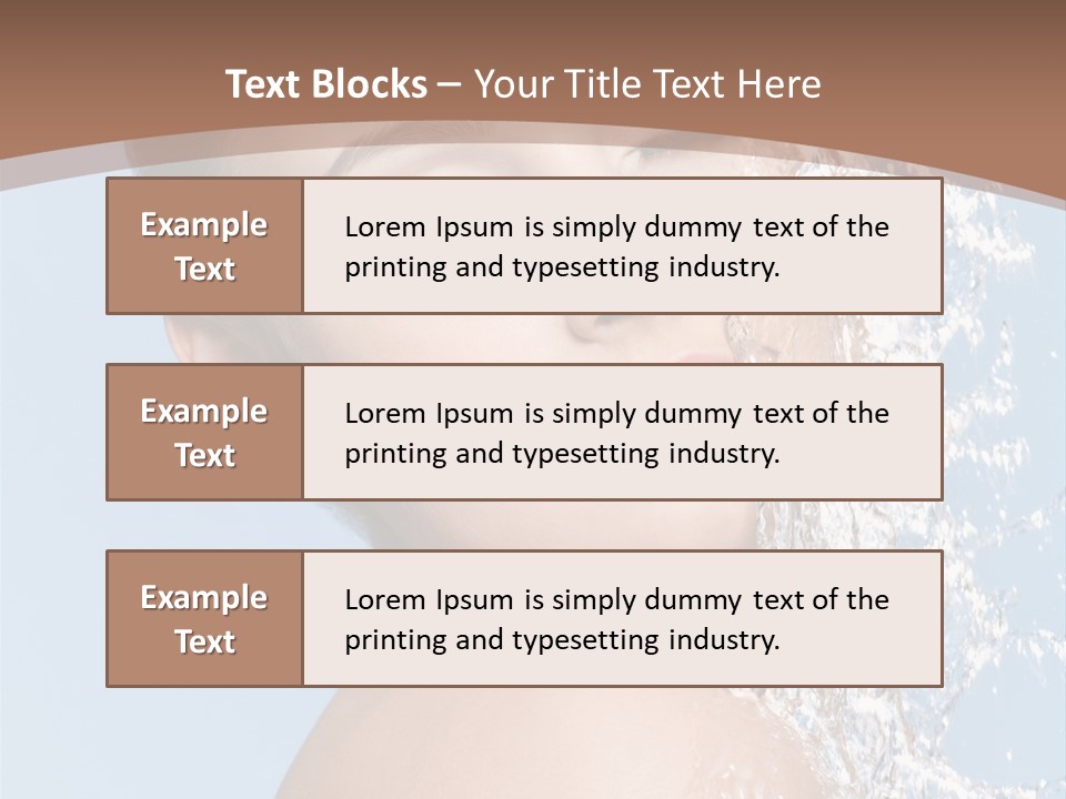 Beautiful Wellness Bodycare PowerPoint Template