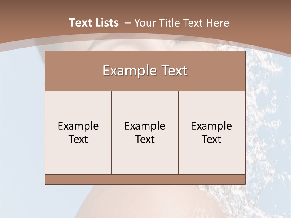 Beautiful Wellness Bodycare PowerPoint Template