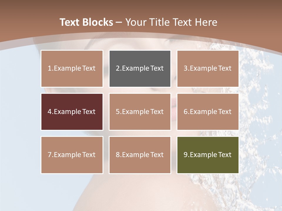 Beautiful Wellness Bodycare PowerPoint Template