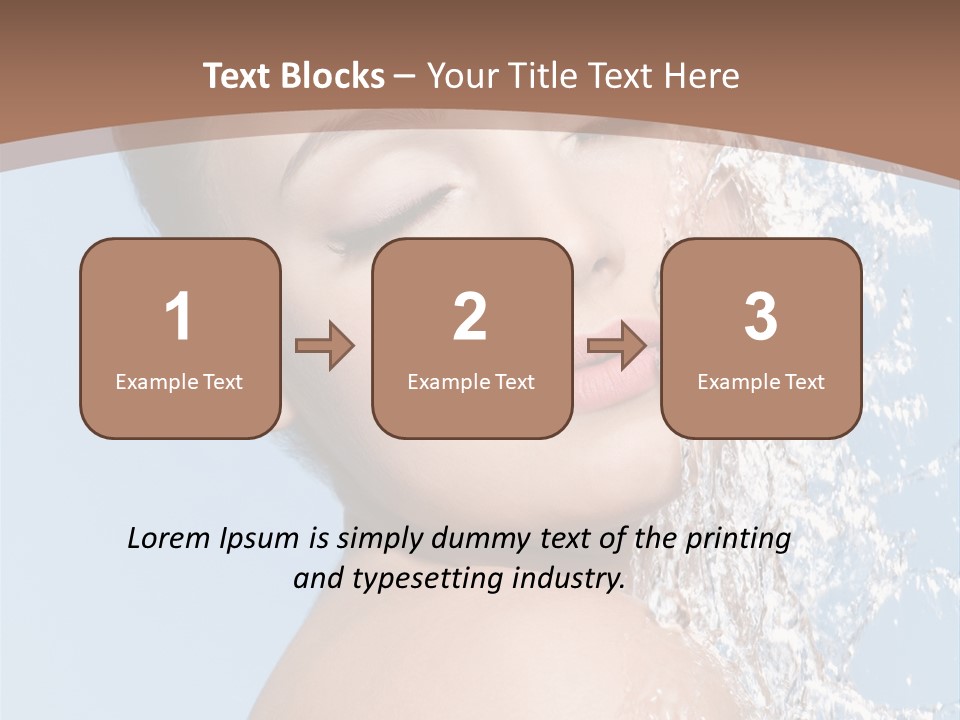 Beautiful Wellness Bodycare PowerPoint Template