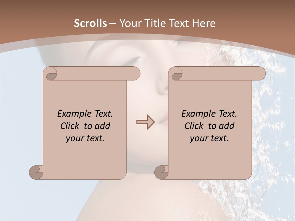 Beautiful Wellness Bodycare PowerPoint Template