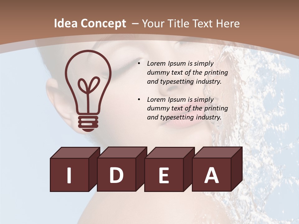 Beautiful Wellness Bodycare PowerPoint Template