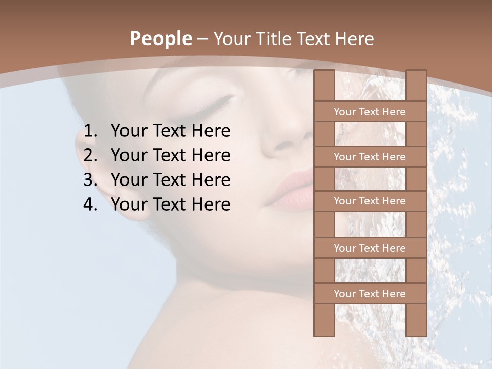 Beautiful Wellness Bodycare PowerPoint Template