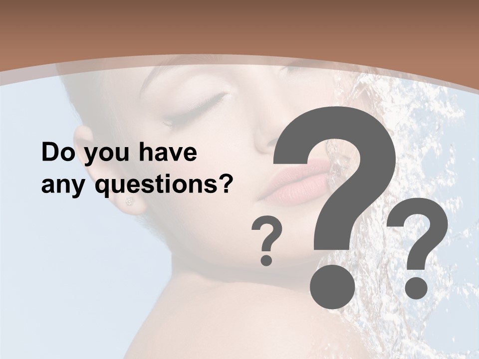 Beautiful Wellness Bodycare PowerPoint Template