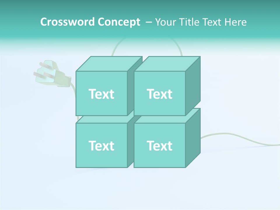 Supply Bright Background PowerPoint Template