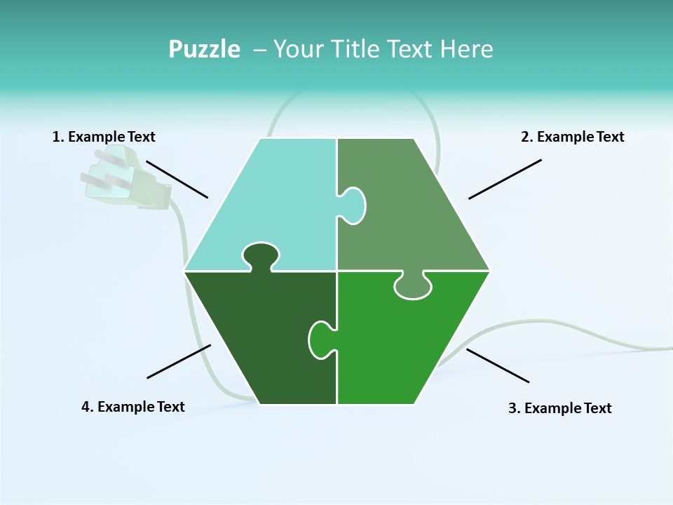 Supply Bright Background PowerPoint Template