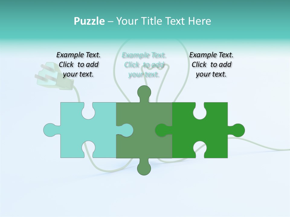 Supply Bright Background PowerPoint Template