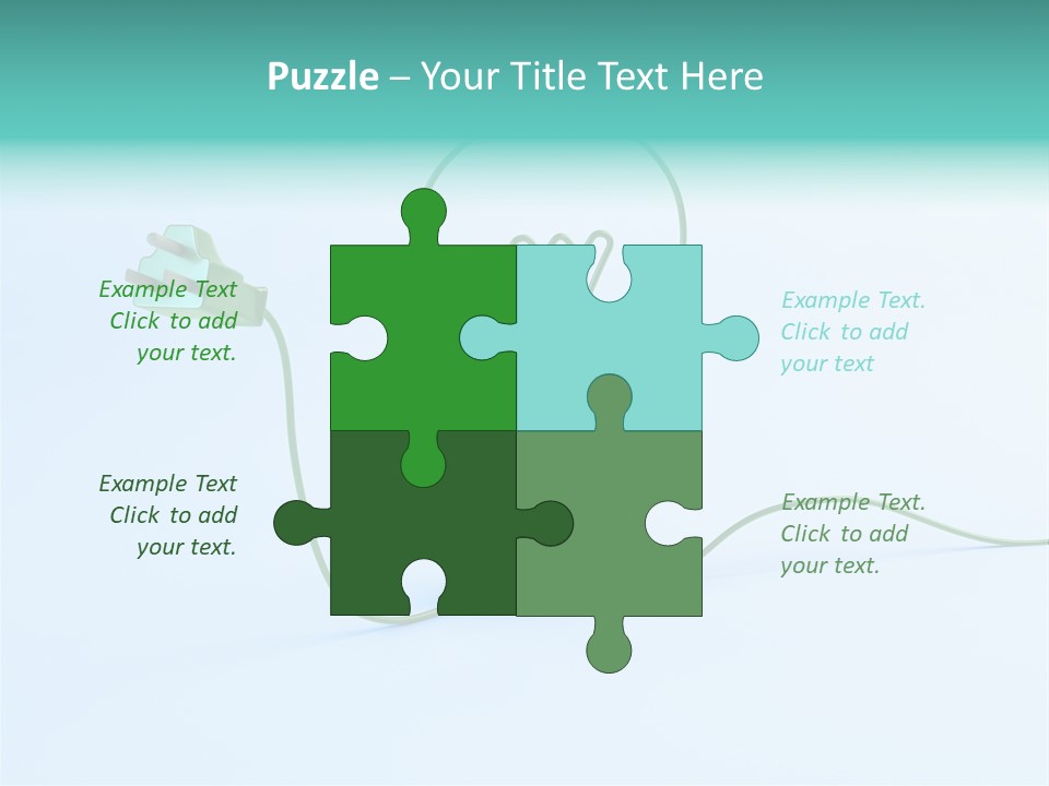 Supply Bright Background PowerPoint Template