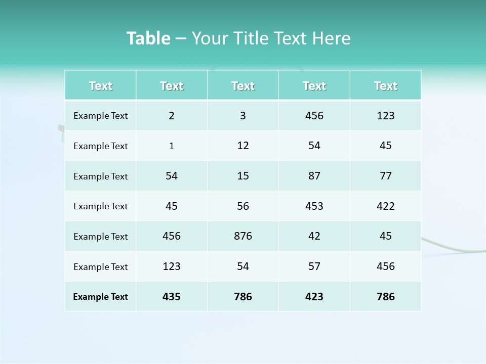 Supply Bright Background PowerPoint Template