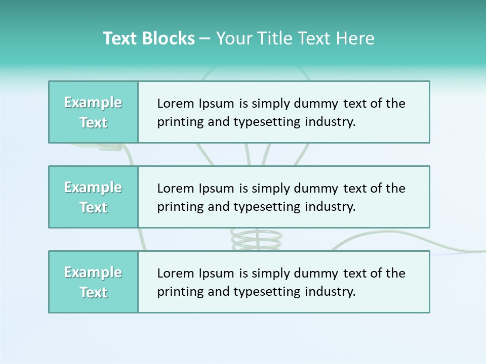Supply Bright Background PowerPoint Template