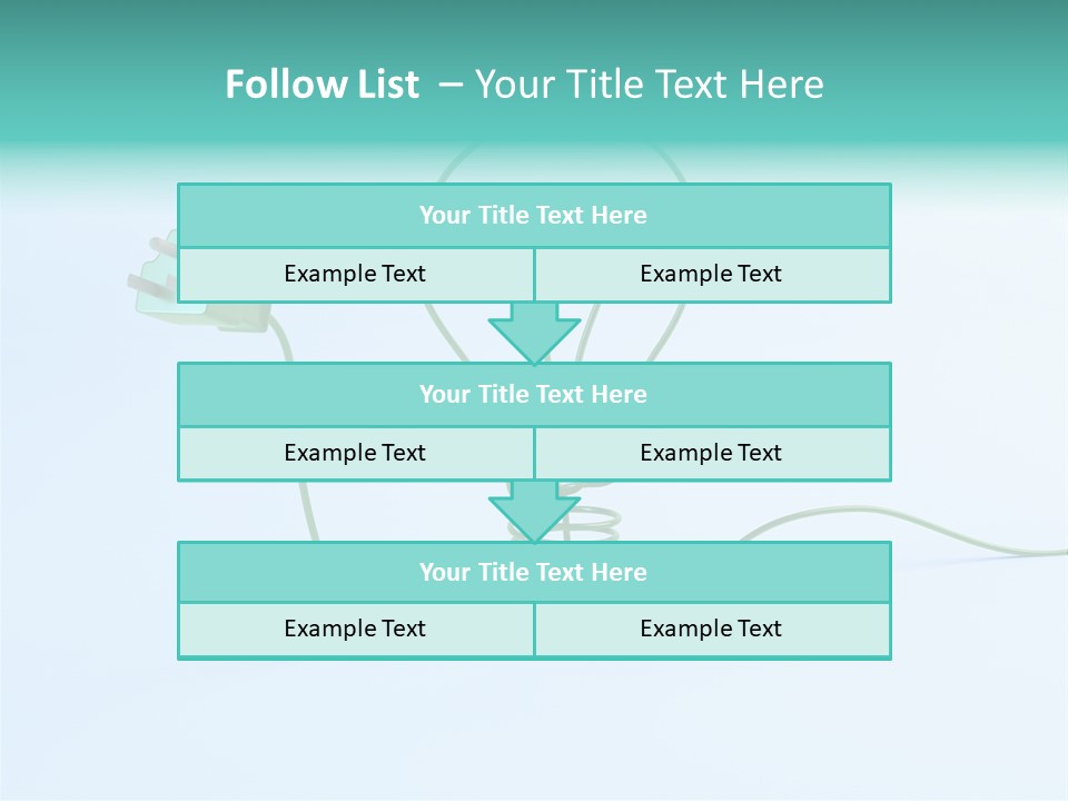 Supply Bright Background PowerPoint Template