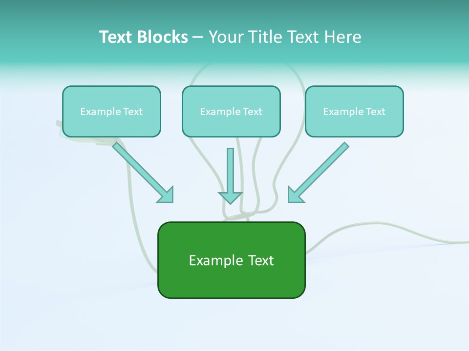 Supply Bright Background PowerPoint Template