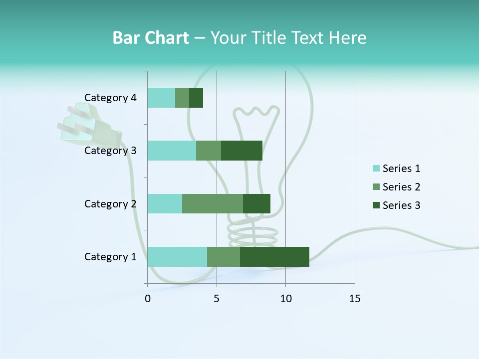 Supply Bright Background PowerPoint Template