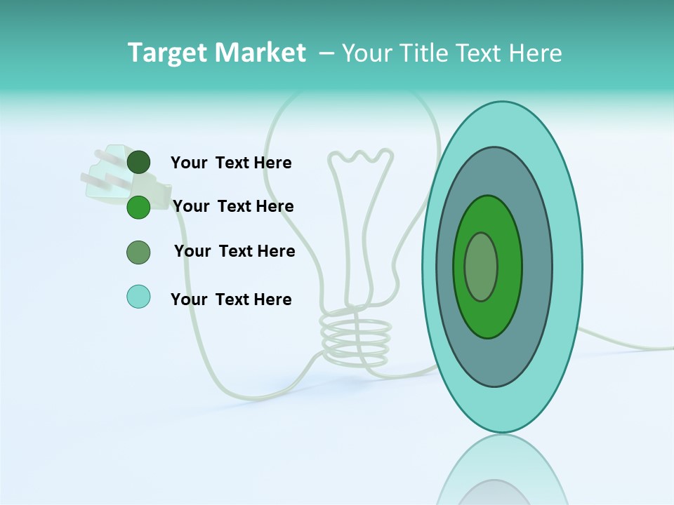 Supply Bright Background PowerPoint Template