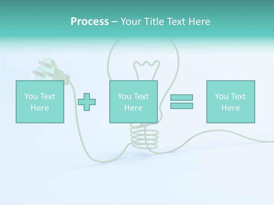 Supply Bright Background PowerPoint Template