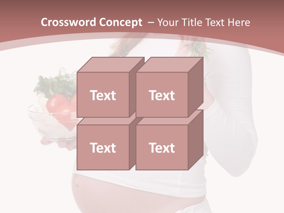 Maternity Pregnancy Female PowerPoint Template