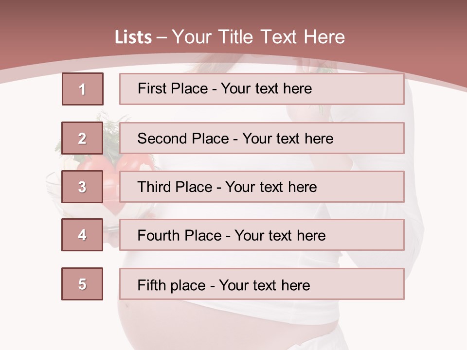 Maternity Pregnancy Female PowerPoint Template