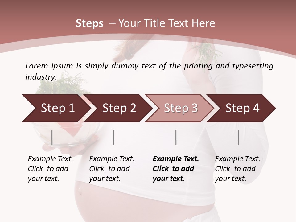 Maternity Pregnancy Female PowerPoint Template