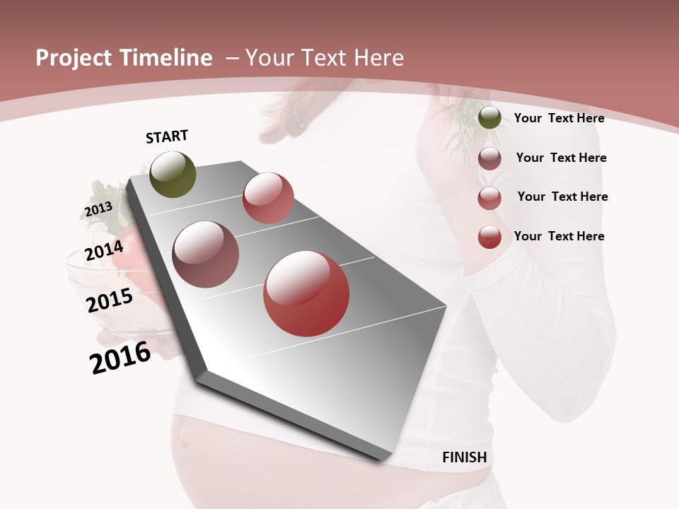 Maternity Pregnancy Female PowerPoint Template