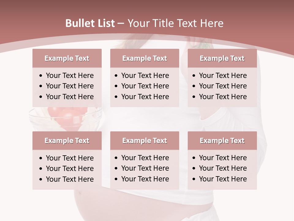 Maternity Pregnancy Female PowerPoint Template