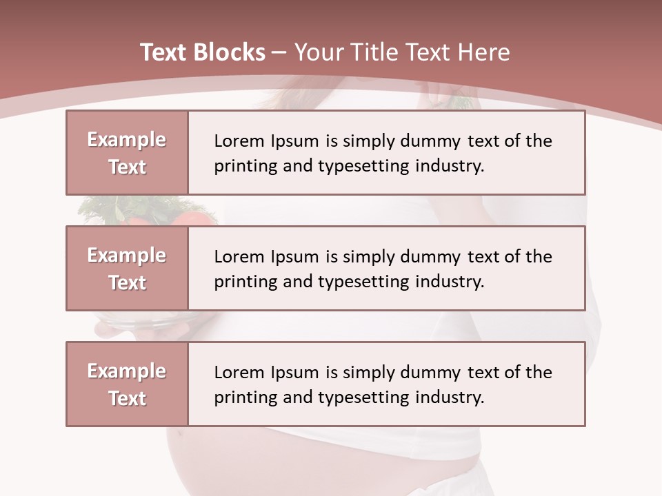 Maternity Pregnancy Female PowerPoint Template