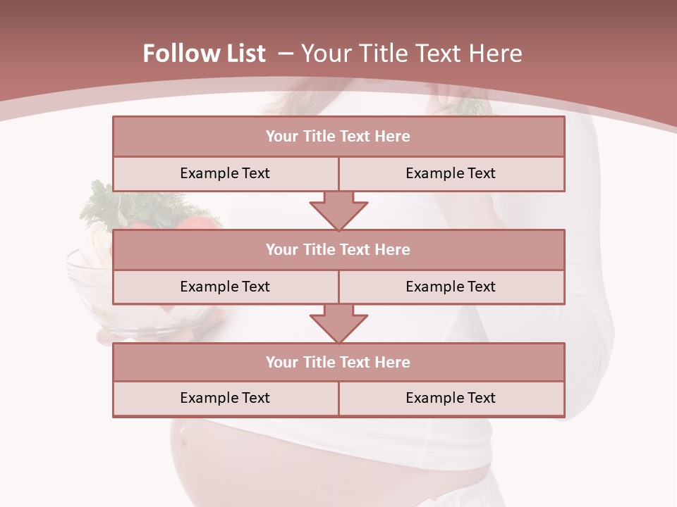 Maternity Pregnancy Female PowerPoint Template