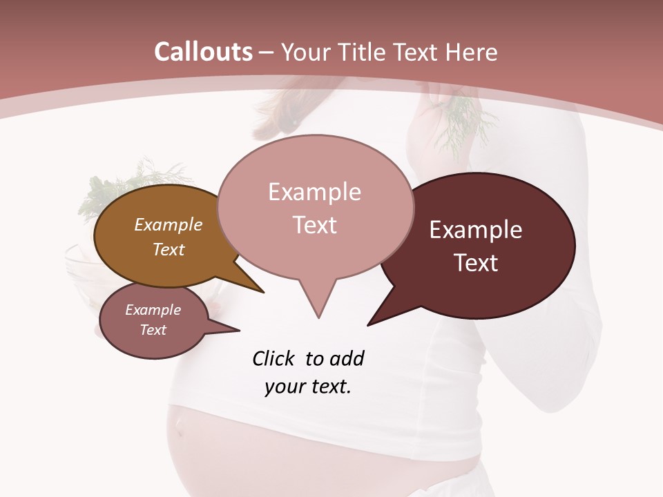 Maternity Pregnancy Female PowerPoint Template