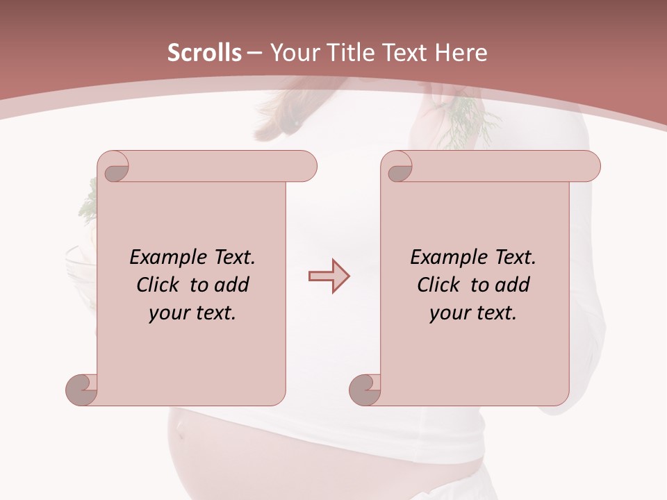 Maternity Pregnancy Female PowerPoint Template