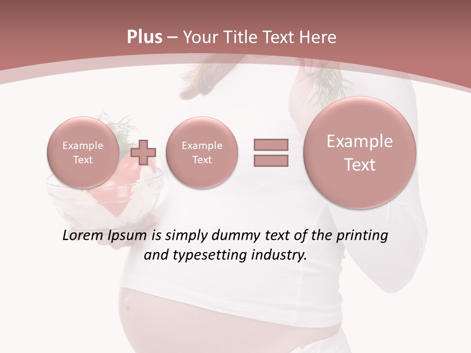 Maternity Pregnancy Female PowerPoint Template
