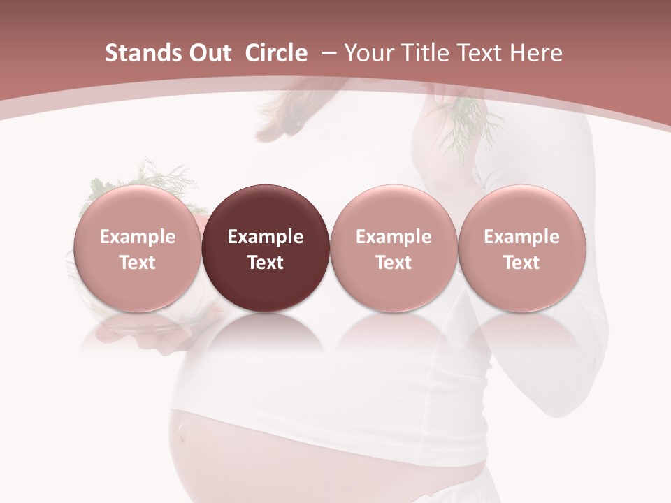 Maternity Pregnancy Female PowerPoint Template