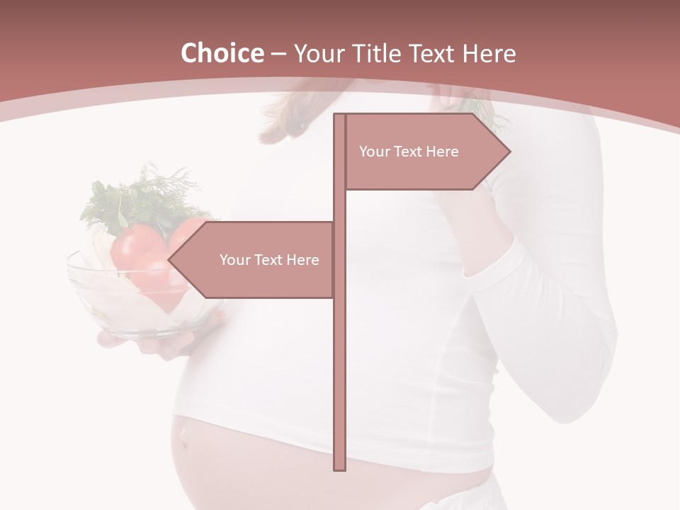 Maternity Pregnancy Female PowerPoint Template
